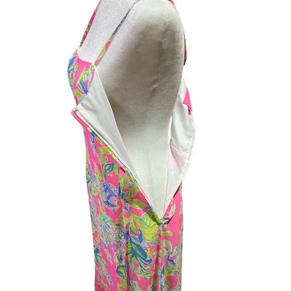 Lilly Pulitzer Anni Maxi Dress Size 2
Squeeze the Day 
High Low Ruffle - Picture 11 of 16